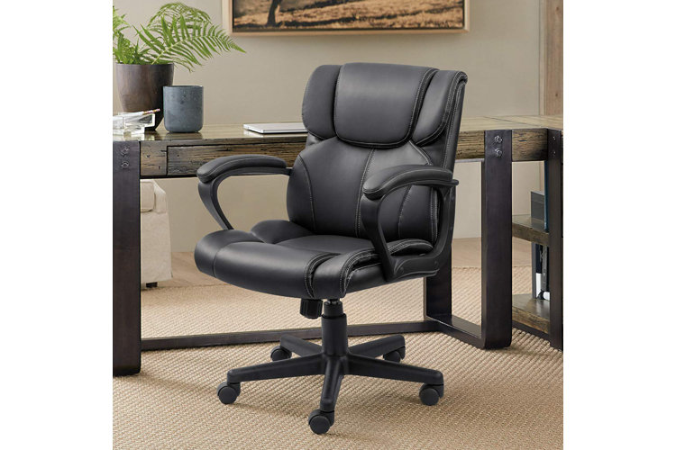 Aracele ergonomic executive 2025 leather office desk chairs